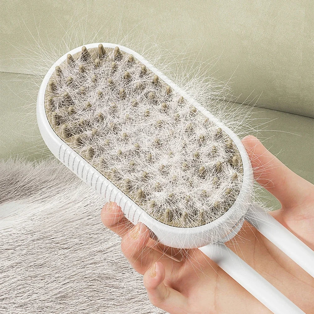 Pet Steam hair Brush l AXOIZ