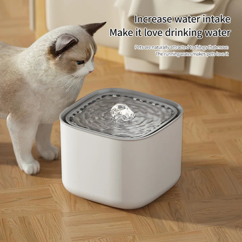 Fontaine à eau USB 3L pour animaux de compagnie l AXIZIOZ