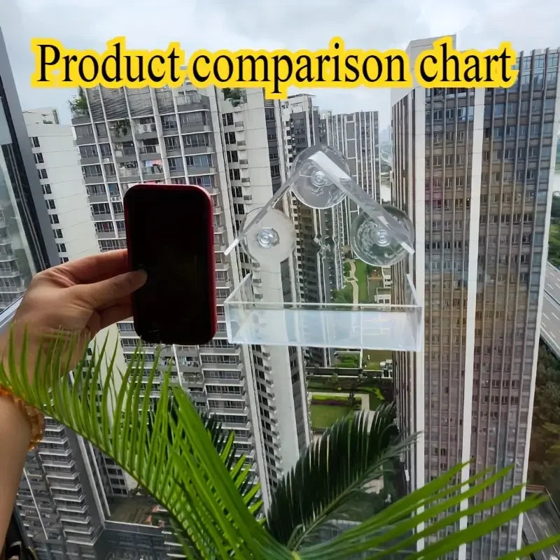 Transparent Bird Feeder | AXOIZ