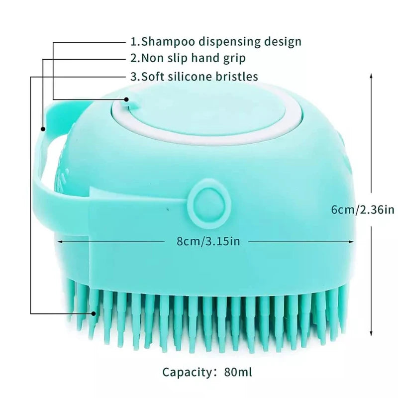 Pet shampoo brush l AXOIZ