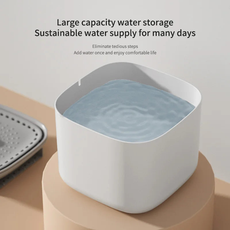 Fontaine à eau USB 3L pour animaux de compagnie l AXIZIOZ