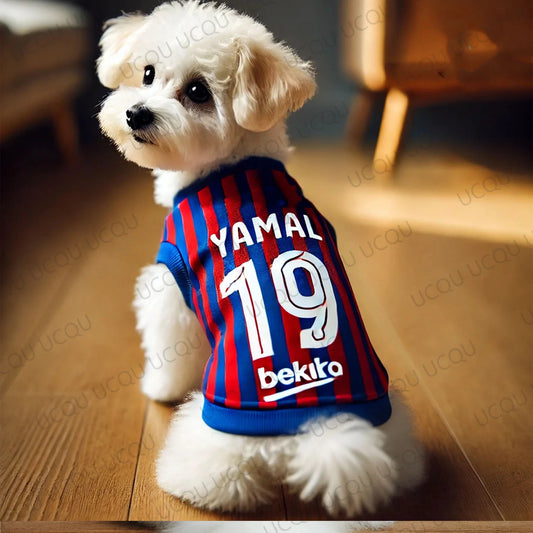 Yamal # 19 Pet Football jersey for Pets l AXOIZ