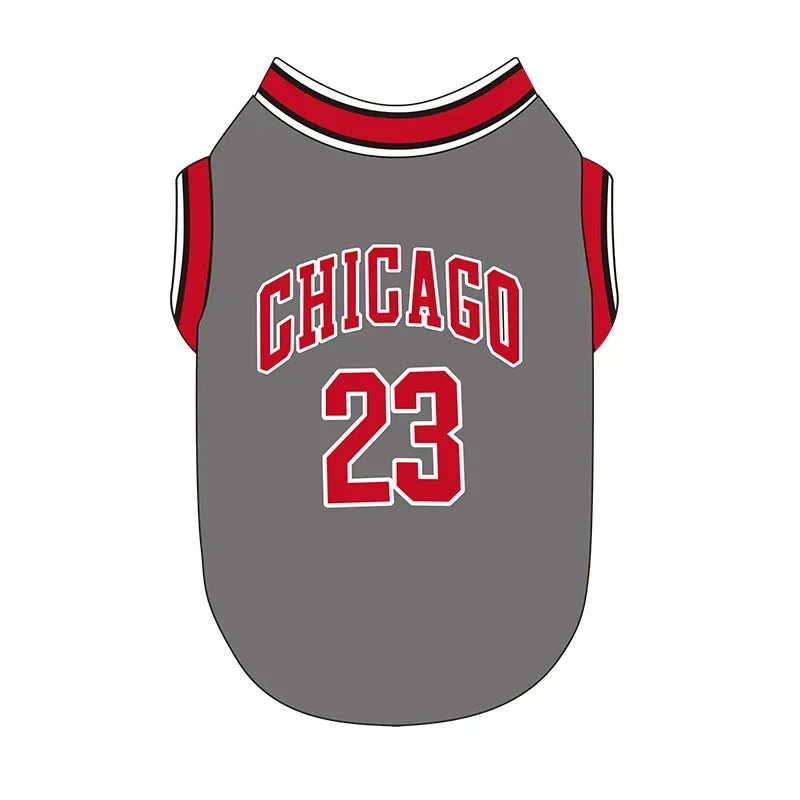 Maillot de basket-ball pour animaux de compagnie l AXOIZ