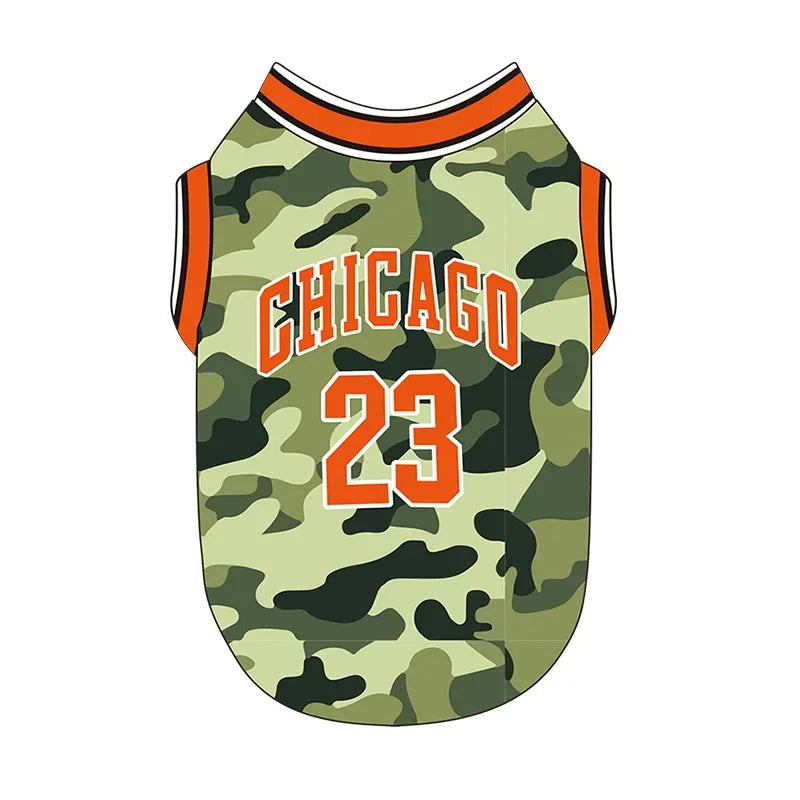 Maillot de basket-ball pour animaux de compagnie l AXOIZ