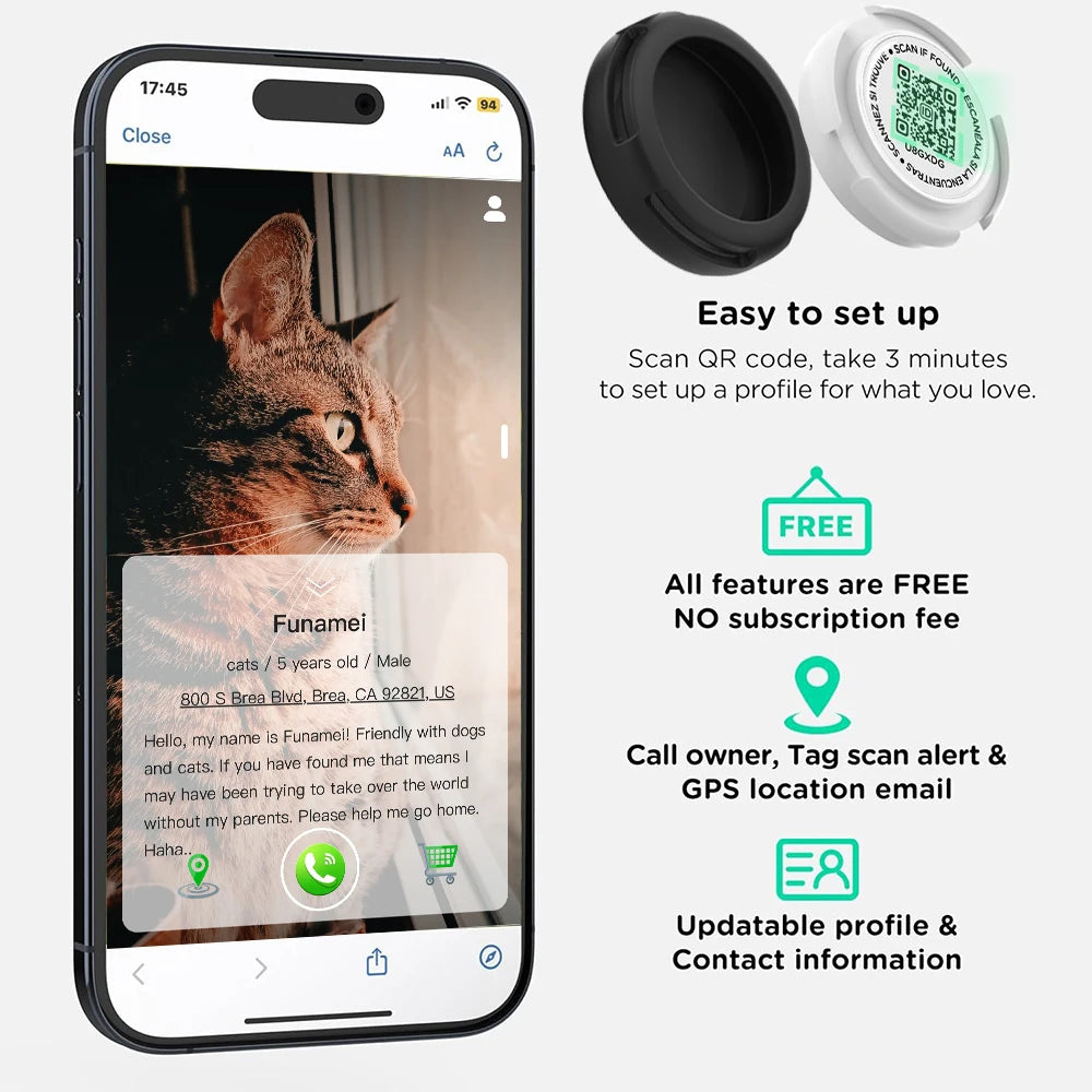 GPS Tracker Cat Collar l AXOIZ