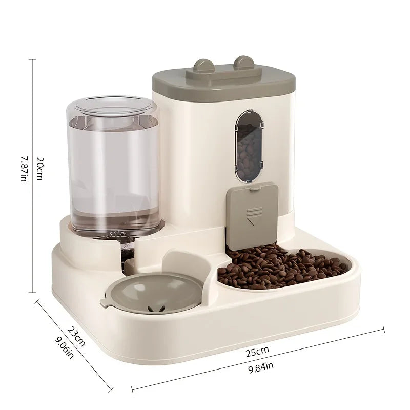 Distributeur de nourriture pour animaux 2 en 1 l AXOIZ