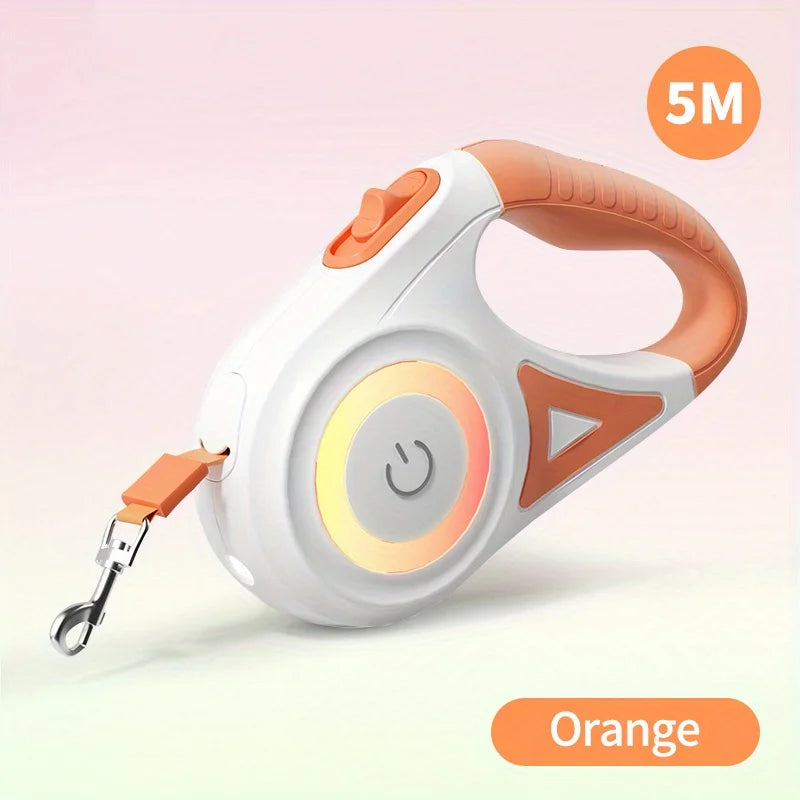 Retractable Dog Leash with Flashlight l AXOIZ