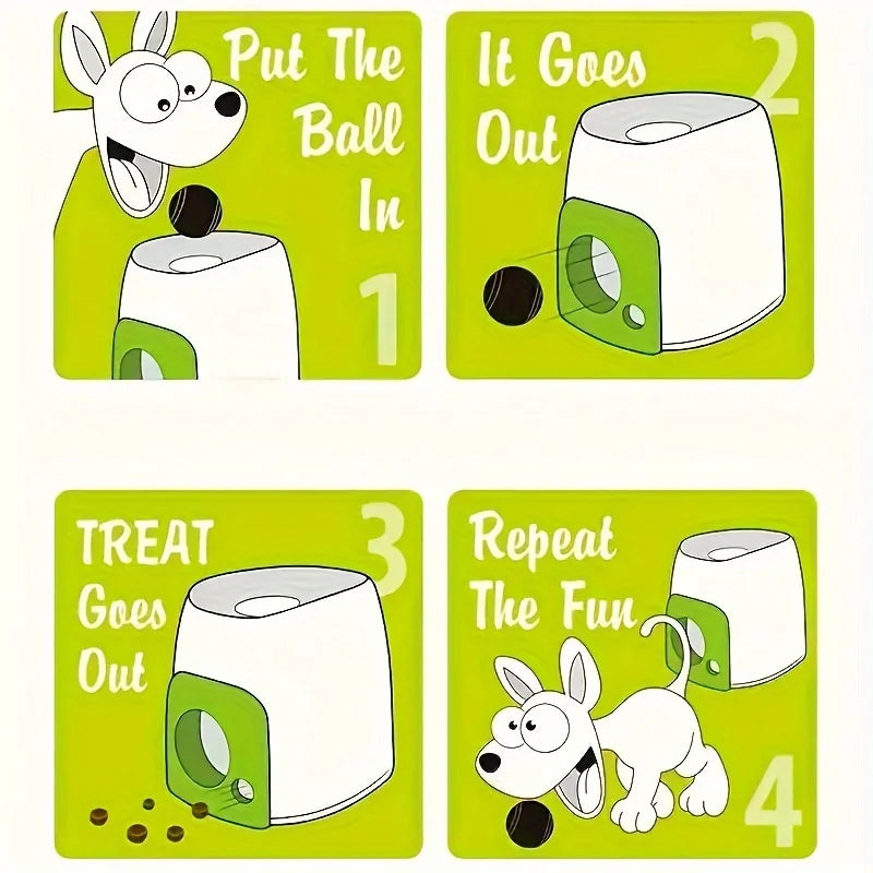 Ball Thrower Toy for Pets with 2 balls l AXOIZ