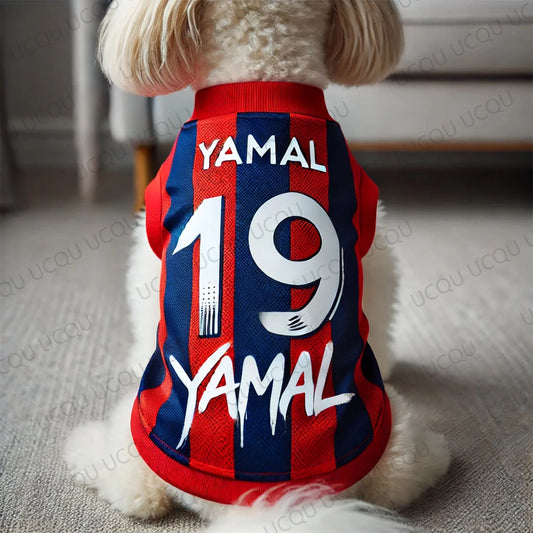 Yamal # 19 Pet Football jersey for Pets l AXOIZ