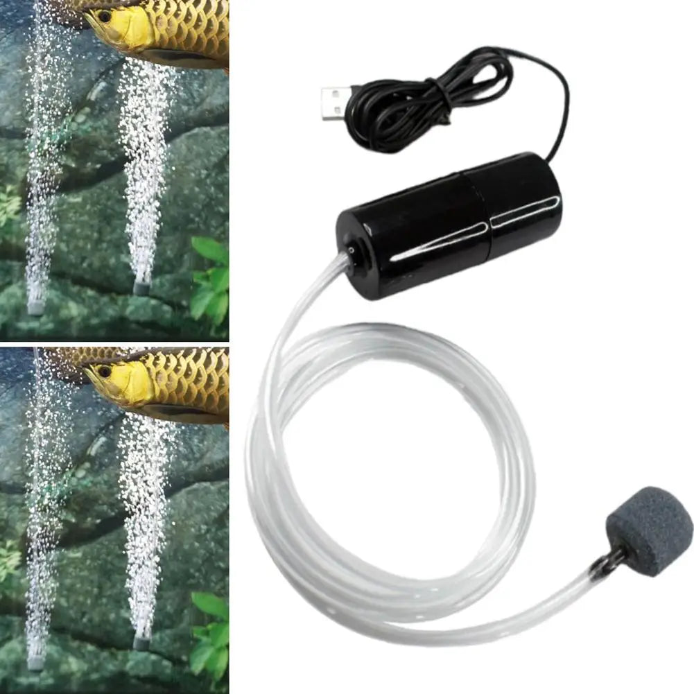 Aquarium USB Air Pump Fish Tank 5v | AXOIZ