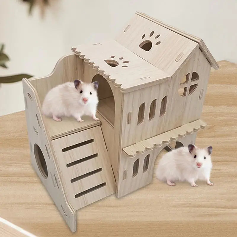 Large Hamster House Double-decker l AXOIZ