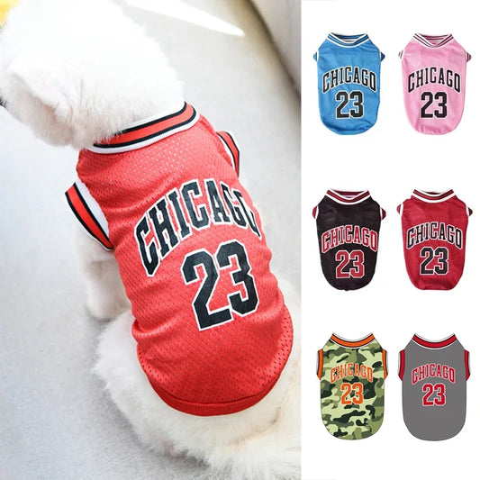Jersey Basketball Clothes for pets l AXOIZ