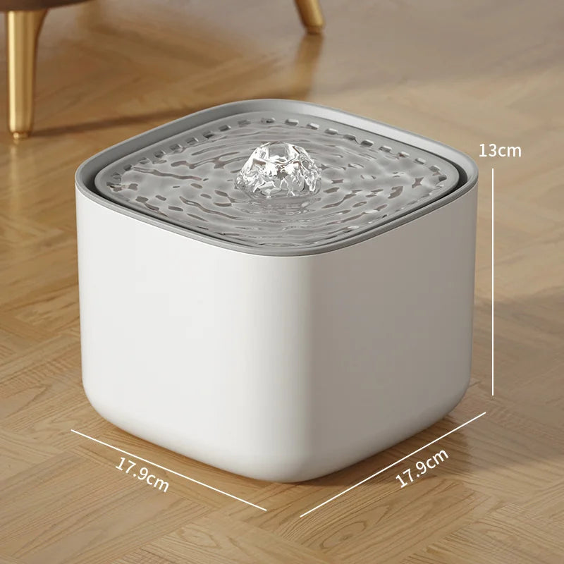 Fontaine à eau USB 3L pour animaux de compagnie l AXIZIOZ
