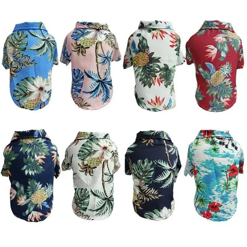 Hawaiian Style Shirts made for dogs | AXOIZ
