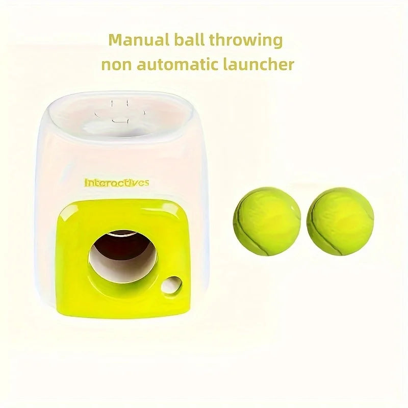 Ball Thrower Toy for Pets with 2 balls l AXOIZ