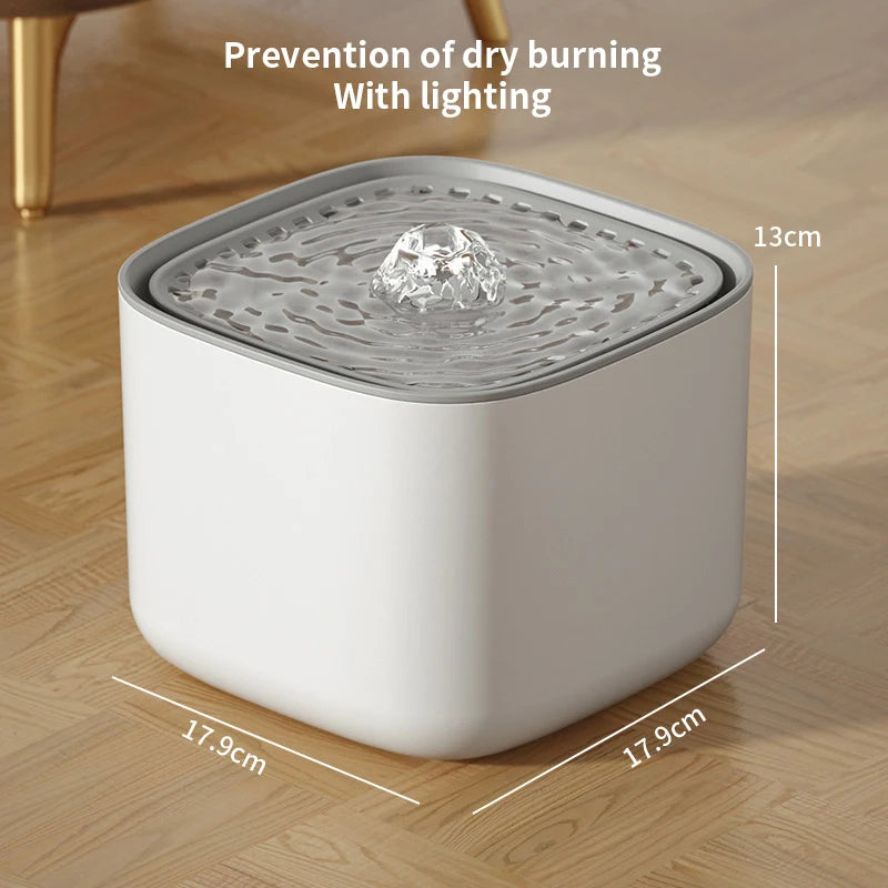 Fontaine à eau USB 3L pour animaux de compagnie l AXIZIOZ