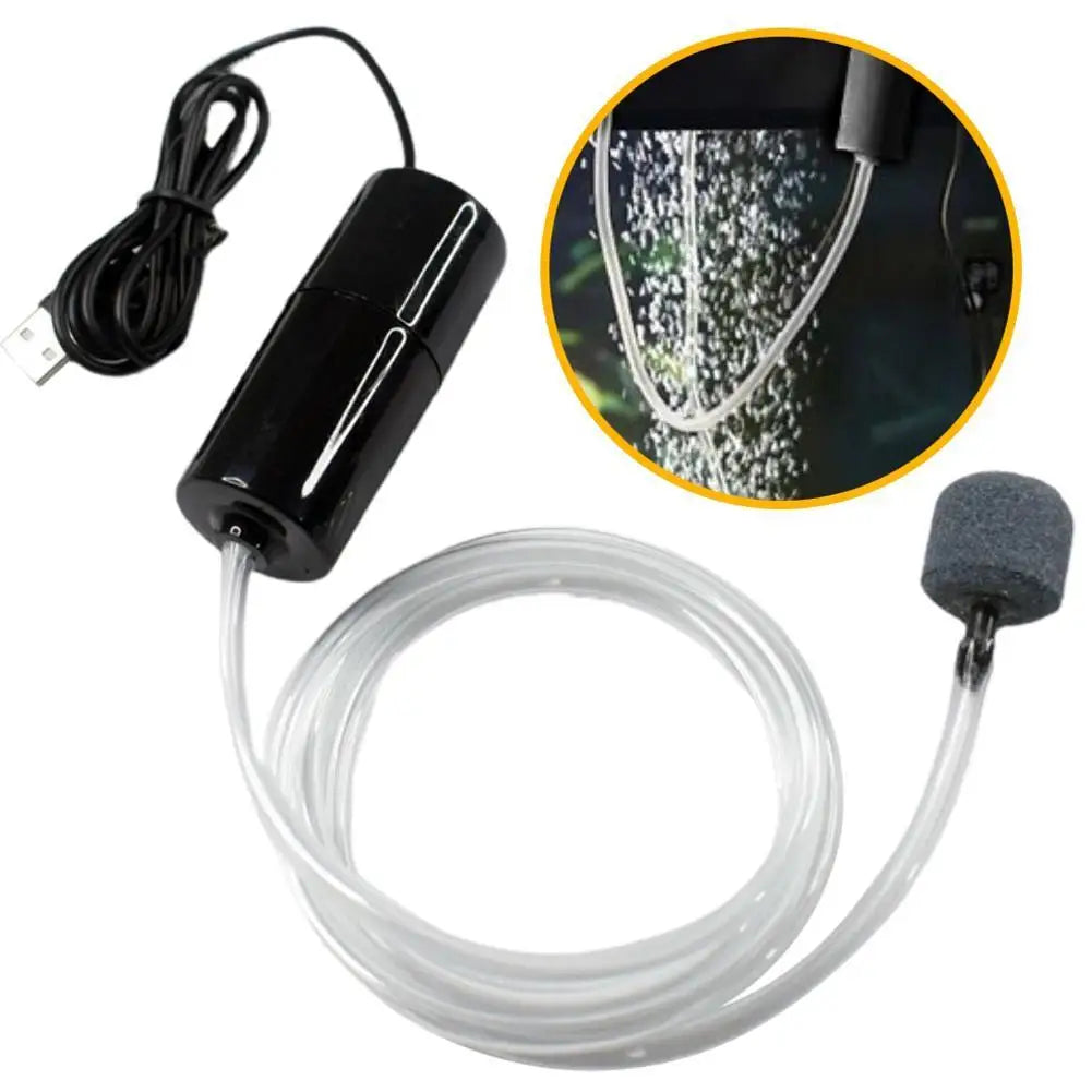 Aquarium USB Air Pump Fish Tank 5v | AXOIZ