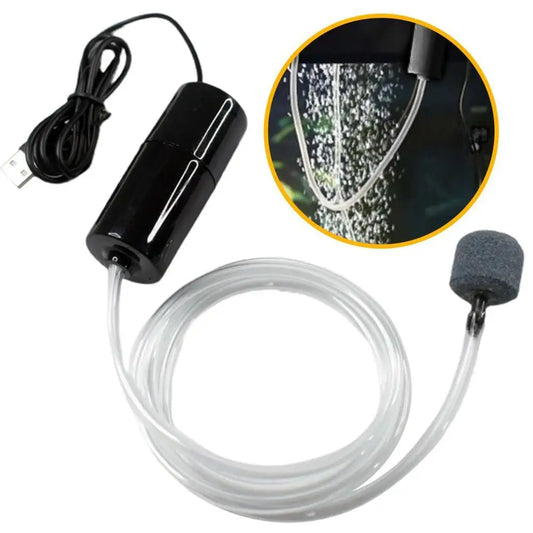 Aquarium USB Air Pump Fish Tank 5v | AXOIZ