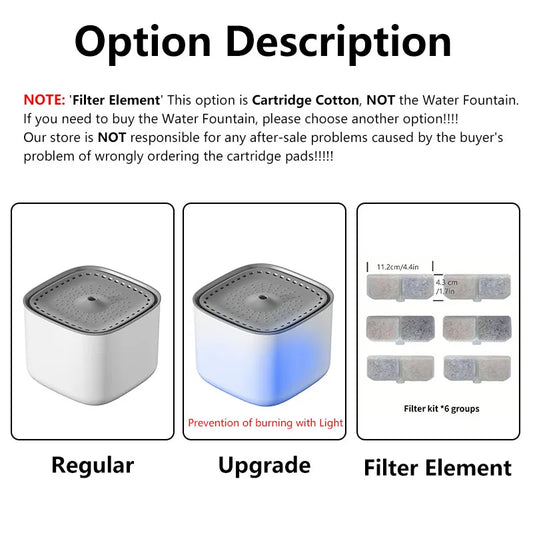 3L USB Water Fountain for Pets l AXIZIOZ