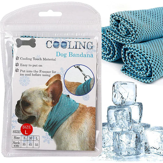 Summer Cooling Dog Collar Bandana | AXOIZ
