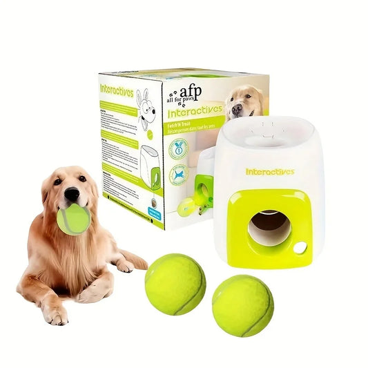Ball Thrower Toy for Pets with 2 balls l AXOIZ