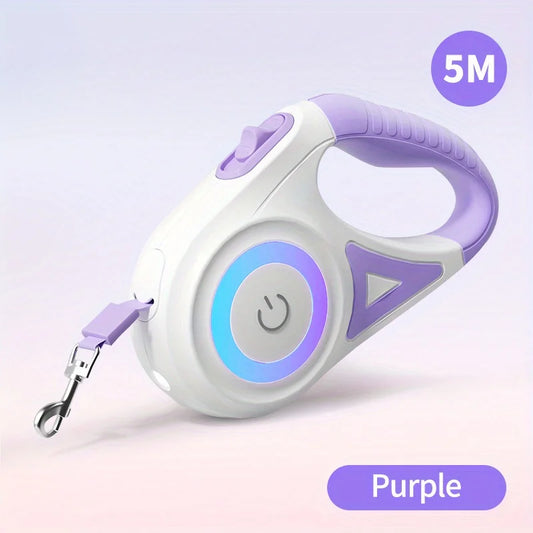 Retractable Dog Leash with Flashlight l AXOIZ