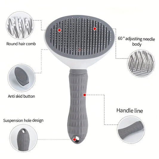 One-Click Pet Hair Removal Comb l AXOIZ