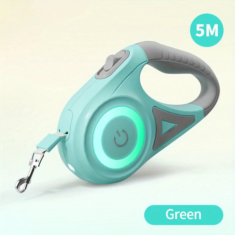 Retractable Dog Leash with Flashlight l AXOIZ